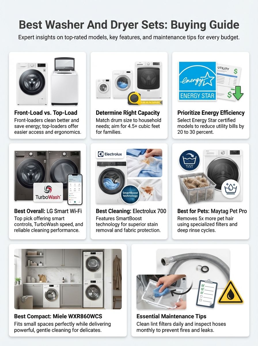 Best Washer And Dryer Sets For Every Home And Budget