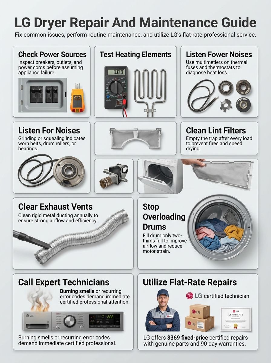 Comprehensive Lg Dryer Repair: Tips, Troubleshooting, and Professional Service Options